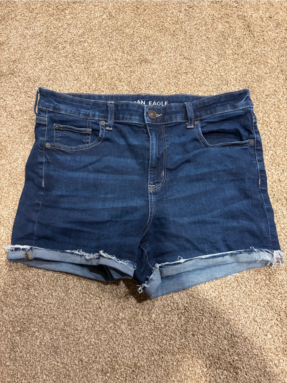 AE MIDI Denim Shorts